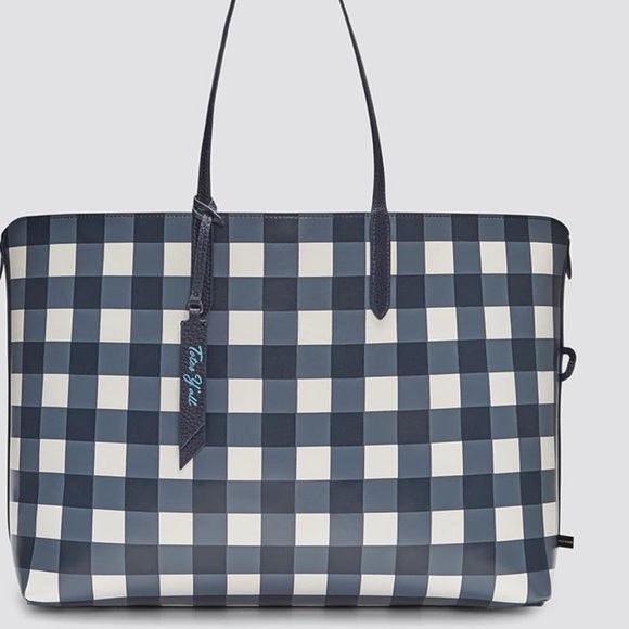 DRAPER JAMES REVERSIBLE LEATHER TOTE - Picture 3 of 10